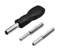 Gamebit Security Screwdriver 3.8mm + 4.5mm Screwdriver Bit Set with Handle for NGC/SFC/N64 Game Console Opening