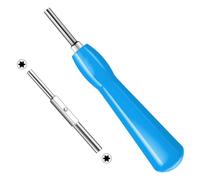Gamebit Security Screwdriver, Double-Ended 3.8mm 4.5mm Gamebit Screwdriver Bit Set Compatible with NES,SNES,N64,Gameboy,Game Blue