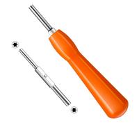 Gamebit Security Screwdriver, Double-Ended 3.8mm 4.5mm Gamebit Screwdriver Bit Set Compatible with NES,SNES,N64,Gameboy,Game Orange