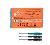 Gameboy Advance SP Battery, Pickle Power 900mAh Rechargeable Battery with Tool Kit for Nintendo GBA SP Game Consoles