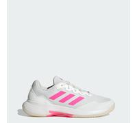 adidas Women's Gamecourt 2.0 Tennis Shoes, core White/Lucid Pink/core Black, 6 UK