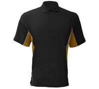 Gamegear Men's Track Pique Short Sleeve Polo Shirt Top in Jet Black | Size: 2XL Gamegear Jet Black 2XL