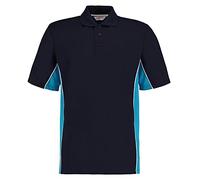 Gamegear Track Pique Polo Shirt Navy/Turquoise S