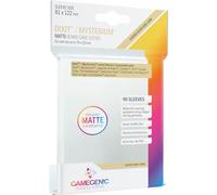 GAMEGEN!C- Matte Dixit Sleeves 81 x 122 mm (90), Clear Colour (GGS10055ML)