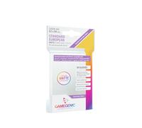 GAMEGEN!C- Matte Standard European Sized Sleeves 62 x 94 mm (50), Clear Colour (GGS10064ML)