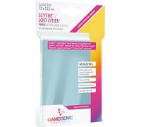 Gamegenic Card Sleeves PRIME Scythe/Lost Cities 72x112mm Clear 60 ct