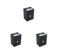 Gamegenic 80-Card Deck Holder, Black (Pack of 3)