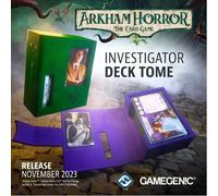 Gamegenic - Arkham Horror Investigator DeckTome - Seeker (Orange) - New & Sealed