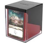 Gamegenic Bastion 100 Plus XL Deck Box Black Clear Trading Card Storage Case