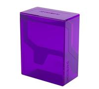 Gamegenic Bastion 50+ XL Deck Box - Compact, Secure, and Perfectly Organized for Your Trading Cards! Safely Protects 50+ Double-Sleeved Cards, Purple Color, Made