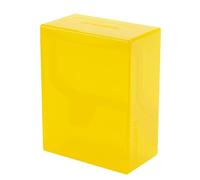 Gamegenic Bastion 50+ XL Deck Box - Compact, Secure, and Perfectly Organized for Your Trading Cards! Safely Protects 50+ Double-Sleeved Cards, White Color, Made