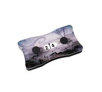 Double Life Counters | Double Dials Swamp Design | Count Life or Victory Points | Use with Tabletop Games, Collectible Card Games and Living Card Games | Premium Acrylic | Made by Gamegenic
