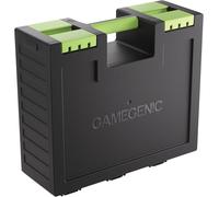 Gamegenic | Game Castle Black/Green | Game Accessory and Card Storage Container