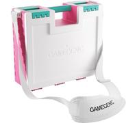 Gamegenic | Game Castle Pink/White/Teal | Game Accessory and Card Storage Container