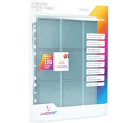 Gamegenic | Gamegenic Ultrasonic 9-Pocket Pages Sideloading 10 pcs Pack | Trading Card Accessory