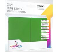 Gamegenic Card Sleeves Prime 100-Pack 66 x 91 mm Standard, Matte Green
