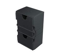 Gamegenic Stronghold 200+ Black Deck Box - MTG POKEMON YUGI MAGIC
