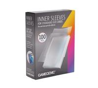 Gamegenic Inner Sleeves 64x89 - 100 Count Clear Card Protectors, Precise Fit for Standard Cards, Acid-Free and No PVC
