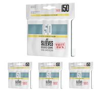 Gamegenic | Just Sleeves - Mini American Value Pack (150 Sleeves) | Board Game Accessory (Pack of 4)