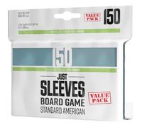 Gamegenic | Just Sleeves - Standard American Value Pack (150 Sleeves) | Board Game Accessory