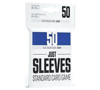 Gamegenic, Just Sleeves Standard Card Game Blue, Size Colour Code: Grey
