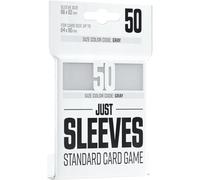 Gamegenic, Just Sleeves Standard Card Game White, Size Colour Code: Grey