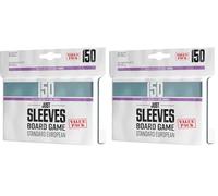 Gamegenic | Just Sleeves - Standard European Value Pack (150 Sleeves) | Board Game Accessory (Pack of 2)