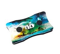 Gamegenic Life Counters Double Dials Island Design | Count Life or Victory Points | Use with Tabletop Games, Collectible Card Games and Living Card Games | Premium Acrylic | Made by Gamegenic