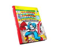 Gamegenic | Magic: The Gathering | Marvel Super Heroes Zip-Up Album 18-Pocket - Captain America/Black Panther | Trading Card Game Accessory |Ages 13+