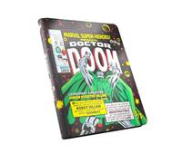 Gamegenic | Magic: The Gathering | Marvel Super Heroes Zip-Up Album 18-Pocket - Doctor Doom/Spider-Man | Trading Card Game Accessory | Ages 13+