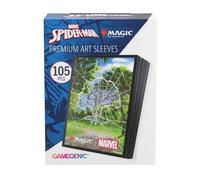 Gamegenic, Magic: The Gathering - Marvel's Spider-Man Premium Art Sleeves - Spider-Man Forest, 105 Sleeves Per Pack
