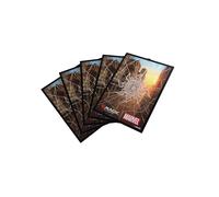 Gamegenic | Magic: The Gathering - Marvel's Spider-Man Premium Art Sleeves - Spider-Man Plains| 105 Sleeves Per Pack | Trading Card Accessory