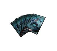 Gamegenic | Magic: The Gathering - Marvel's Spider-Man Premium Art Sleeves - Venom| 105 Sleeves Per Pack | Trading Card Accessory