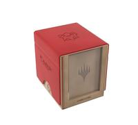 Gamegenic, Magic The Gathering - Secrets of Strixhaven Sidekick PRO 100+ XL | Side deck box + accessory compartment + 1 slide card case, holds up to 100 double-wrapped cards, motif: Lorehold