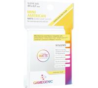 Gamegenic, Matte Mini American-Sized Sleeves, Sleeve Colour Code: Yellow