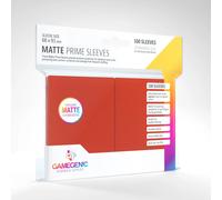 Gamegenic Matte Prime Sleeves Red (100 ct.)