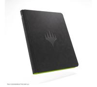 Gamegenic Premium Binder Card Collector 9 Pocket Zippered Black/Green mtg