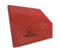 Album Binder Zip-Up 8-Pocket 4 Pockets Red - Gamegenic MTG Magic Pokemon
