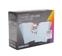 Prime Sleeves, Value Pack of 200 Prime Standard Card Game Sleeves 66 mm by 91 mm Card Sleeves, Premium Quality Card Game Holder, Use with TCG and LCG Games, Extra High Clarity