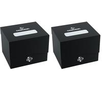 Gamegenic | Side Holder 100+ XL - Black | Trading Card Game Accessory (Pack of 2)