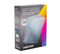 Gamegenic Soft Sleeves 67x94 - 100 Count Clear Card Protectors, Archival Safe Polypropylene, Acid-Free and No PVC