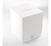 GAMEGENIC Deck Box - Squire Plus 100+ XL Convertible White Commander