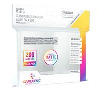 Gamegenic | Standard Card Game Value Pack Matte Sleeves- Clear (200ct.) | Accessory