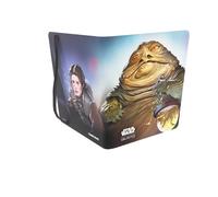 Gamegenic | Star Wars: Unlimited 18-Pocket Album - Leia Organa & Jabba The Hutt | Trading Card Game Accessory
