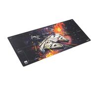 Gamegenic | Star Wars: Unlimited Card Game - Xtra-Wide Game Mat - Millennium Falcon | Trading Card Accessory | Ages 12+