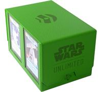 GAMEGENIC STAR WARS UNLIMITED DOUBLE DECK POD - GREEN