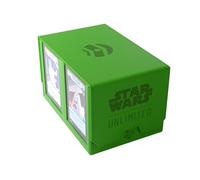 Gamegenic | Star Wars Unlimited Double Deck Pod - Green | Trading Card Accessory