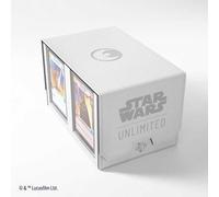Gamegenic Star Wars: Unlimited Double Deck Pod - White/Black