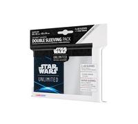 Gamegenic Star Wars Unlimited Double Sleeving Pack - Space Blue Trading Card Accessory, GGS15035ML