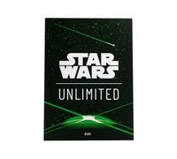 Gamegenic | Star Wars: Unlimited Premium Art Sleeves - Card Back Green | Trading Card Game Accessory